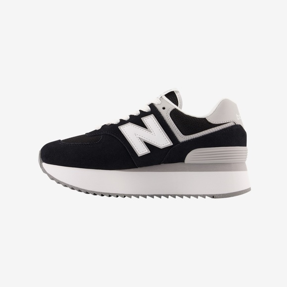 New Balance Womens 574 Stacked WL574ZSA - Picture 4 of 8